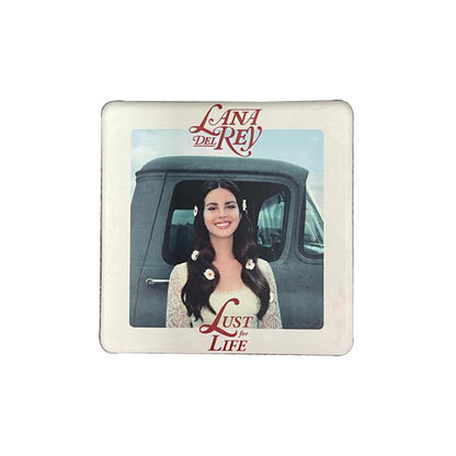 Lana Del Rey -  Lust for Life LP Cover - Fridge Magnet