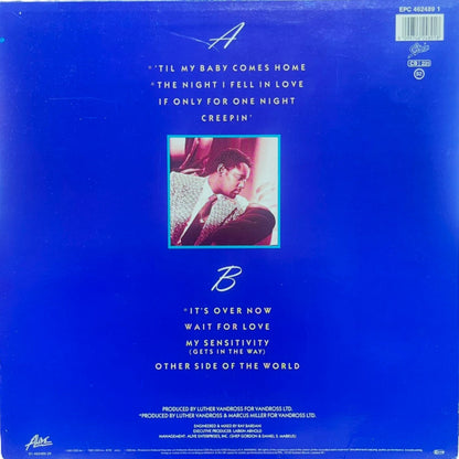 Luther Vandross - The Night I Fell Inlove - LP (Used Vinyl)