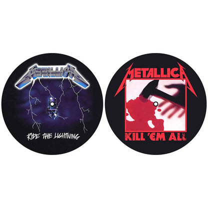 Metallica - Slipmat Kill Em All/Ride The Lightening - Pair
