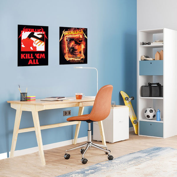 METALLICA - Set 2 Posters Chibi 52x38 - Kill'Em All/Fire Guy