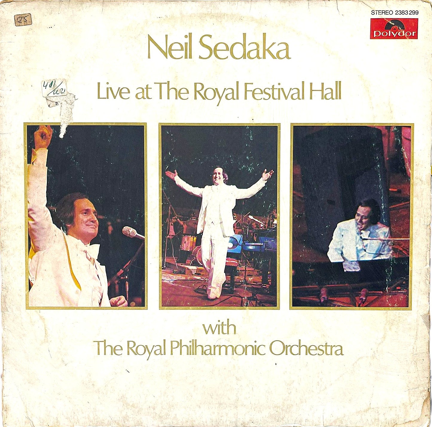 Neil Sedaka - Neil Sedaka With The Royal Philharmonic Orchestra - Live At The Royal Festival Hall - LP (Used Vinyl)