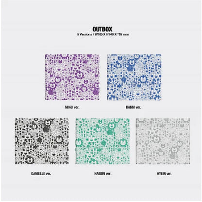 Newjeans - Double Single [Supernatural] (Nj X Murakami Cross Bag Ver.)