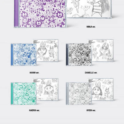 Newjeans - Double Single [Supernatural] (Nj X Murakami Cross Bag Ver.)