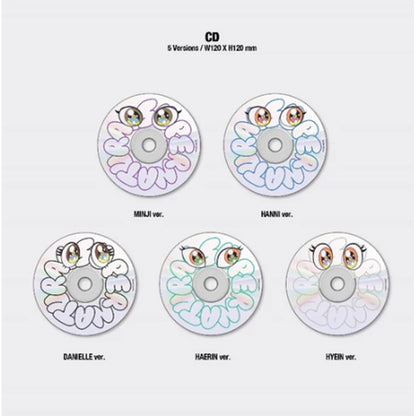 Newjeans - Double Single [Supernatural] (Nj X Murakami Cross Bag Ver.)