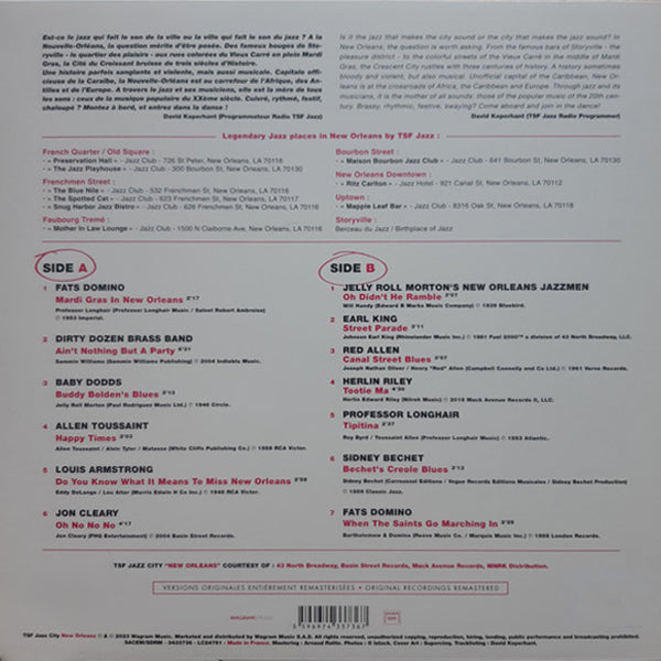 Various Artist- Jazz In The City - New Orleans - LP. Shop now online in UAE