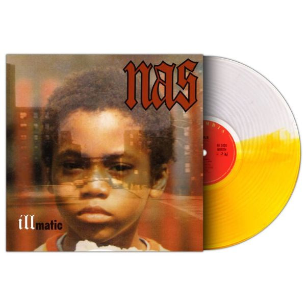 Nas -  Illmatic (Limited Edition Clear And Gold Split) - LP