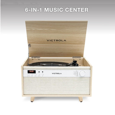 Victrola Century: Natural - Music Center 6 in 1