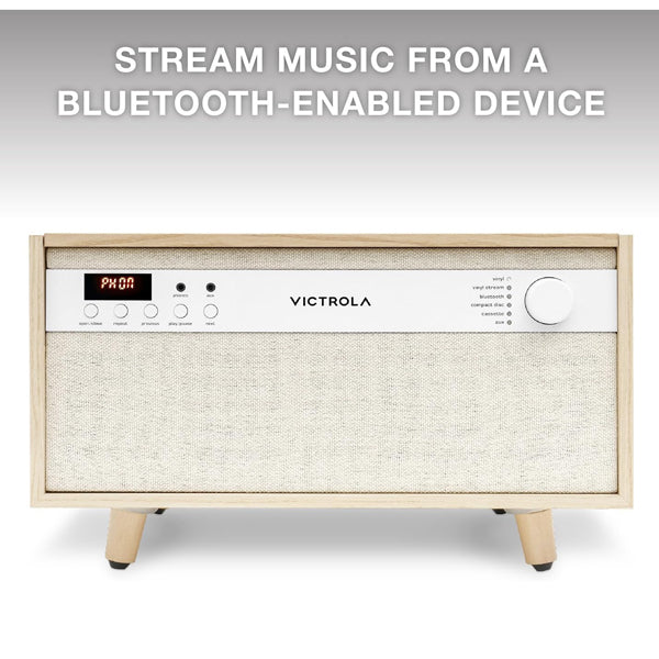 Victrola Century: Natural - Music Center 6 in 1