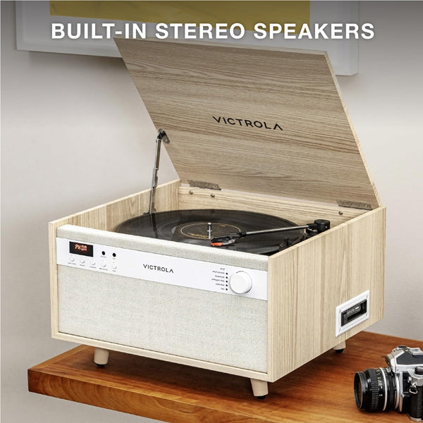 Victrola Century: Natural - Music Center 6 in 1