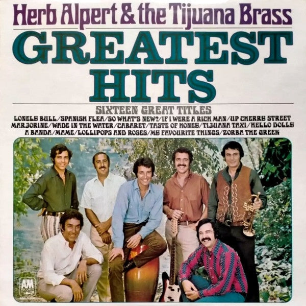 Herb Alpert & The Tijuana Brass - Greatest Hits - Sixteen Great Titles - LP(Used Vinyl)