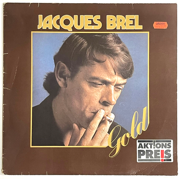 Jacques Brel - Gold - LP  (Used Vinyl)