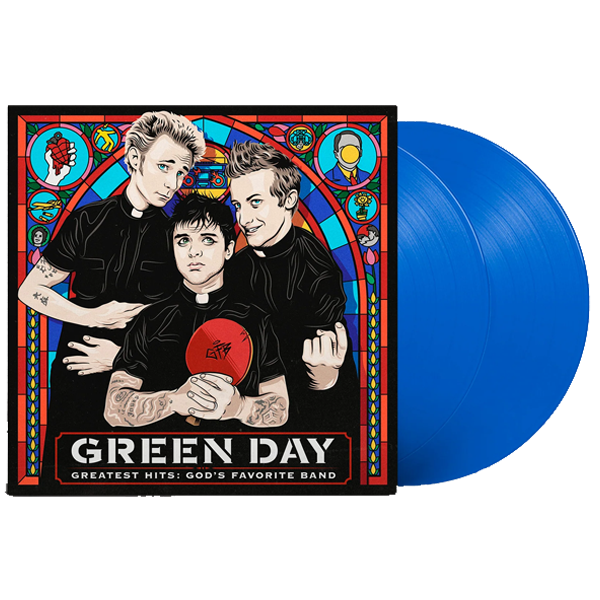 Green Day - Greatest Hits: God's Favorite Band (Limited Edition Cobalt Blue Vinyl) - 2LP