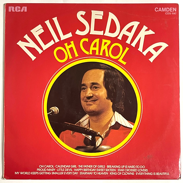 Neil Sedaka - Oh Carol - LP  (Used Vinyl)
