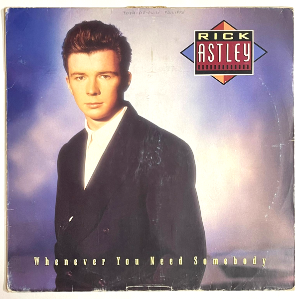 Rick Astley - Whenever You Need Somebody - LP (Used Vinyl)
