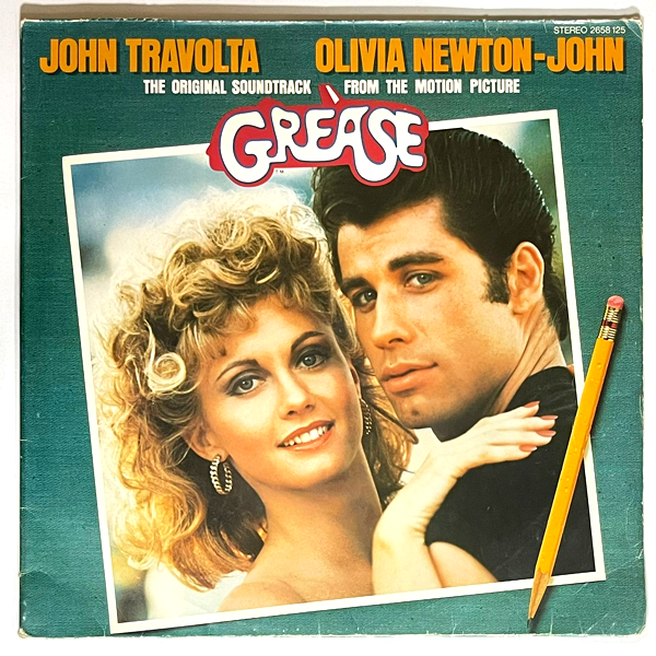 John Travolta, Olivia Newton-John, Barry Gibb  - Grease - 2LP (Used Vinyl)