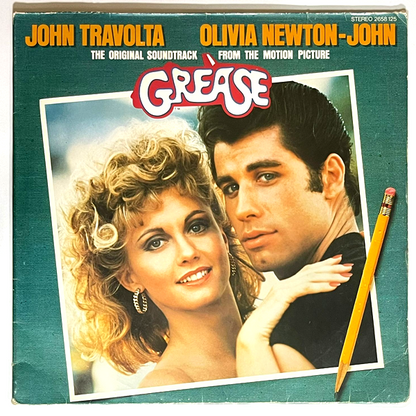 John Travolta, Olivia Newton-John, Barry Gibb  - Grease - 2LP (Used Vinyl)