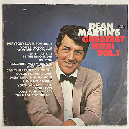 Dean Martin - Dean Martin's Greatest Hits! Volume 1 - LP  (Used Vinyl)