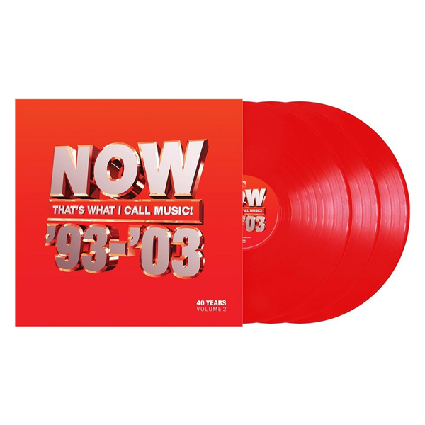 Various Artists - NOW That's What I Call 40 Years: Volume 2 - 1993-2003 (Limited Edition Red Vinyl) - 3LP