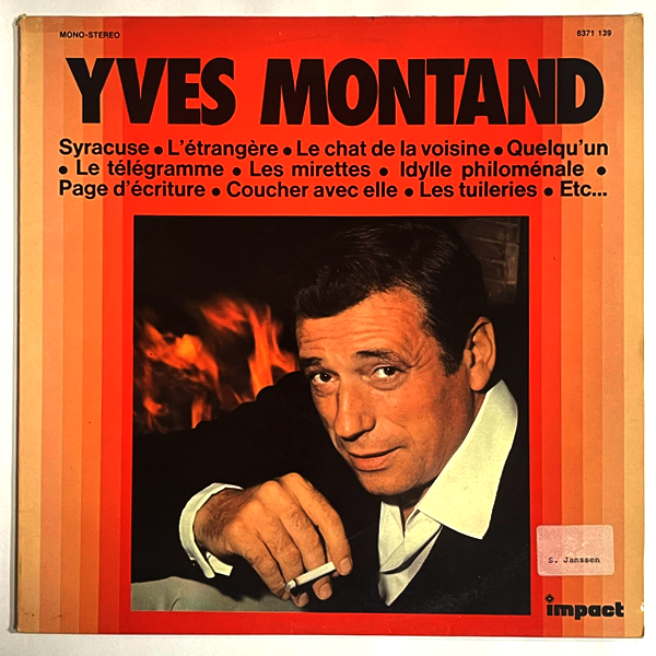 Yves Montand - Yves Montand - LP  (Used Vinyl)