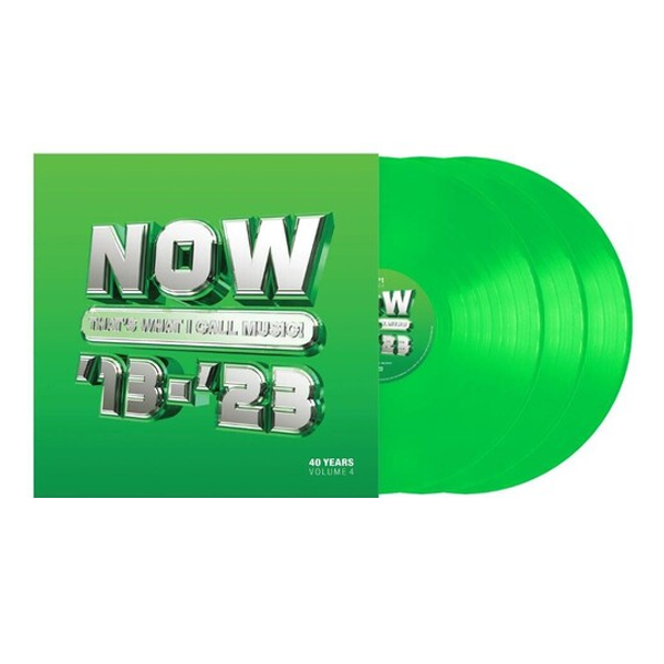 Various Artists - NOW That's What I Call 40 Years: Volume 4 - 2013-2023 (Limited Edition Green Vinyl) - 3LP