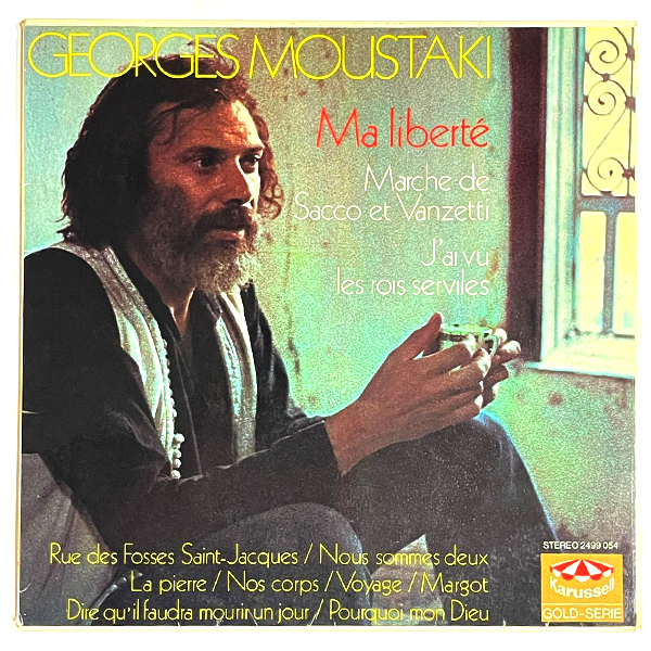 Georges Moustaki - Ma Liberté - LP  (Used Vinyl)
