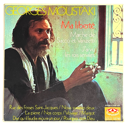 Georges Moustaki - Ma Liberté - LP  (Used Vinyl)