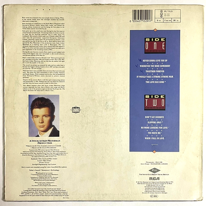 Rick Astley - Whenever You Need Somebody - LP (Used Vinyl)