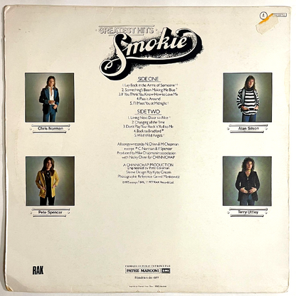 Smokie ‎– Greatest Hits-LP (Used Vinyl). Shop now online in UAE