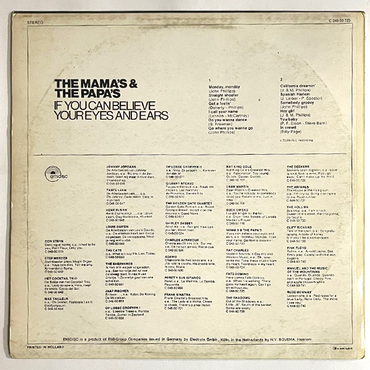 Mamas & the Papas - If You Can Believe Your Eyes And Ears - LP  (Used Vinyl)