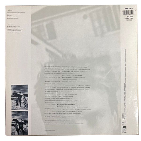 Sting - The Dream of the Blue Turtles - LP - (Used Vinyl)