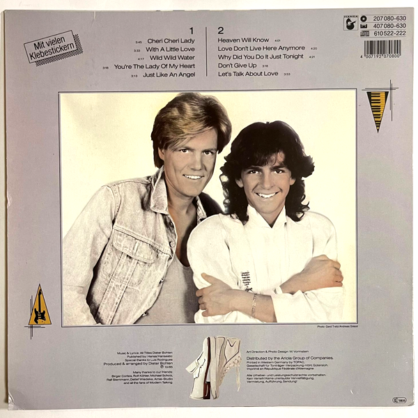 Modern Talking - Let's Talk About Love - The 2nd Album - LP (Used Vinyl)