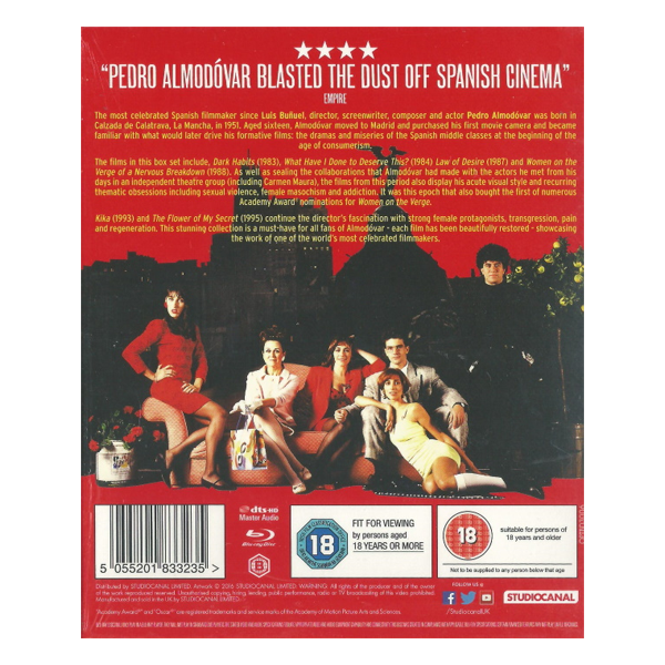 Almodóvar Collection - Blur-ray + DVD