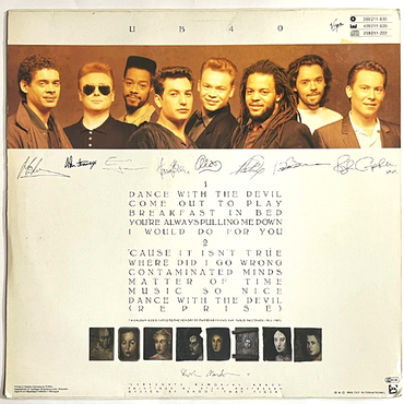UB40 - UB40 (cover is damaged by water) - LP - (Used Vinyl)