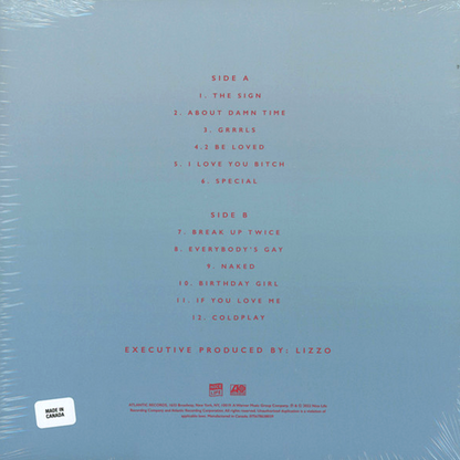 Lizzo - Special (Limited Edition Alt Cover) - LP