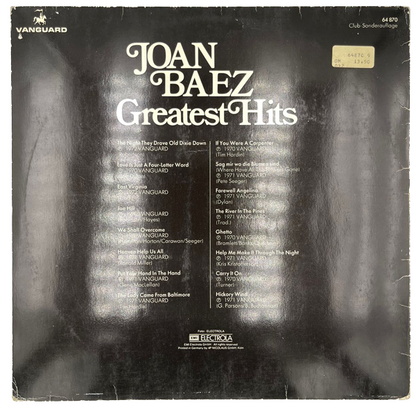 Joan Baez - Greatest Hits - LP  (Used Vinyl)