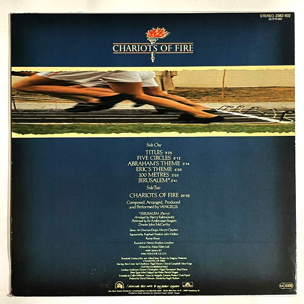 Vangelis - Chariots of Fire - LP - (Used Vinyl)