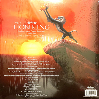 OST - The Lion King (Limited Edition Savannah Brown Vinyl)