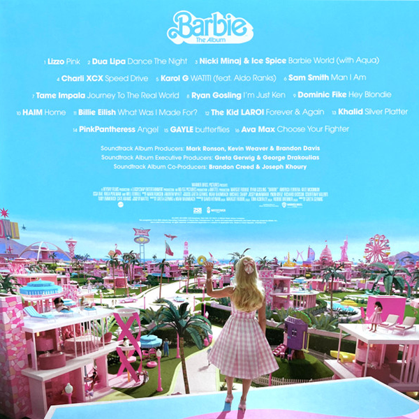 OST Barbie The Album hot pink color