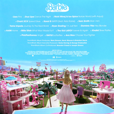 OST Barbie The Album hot pink color