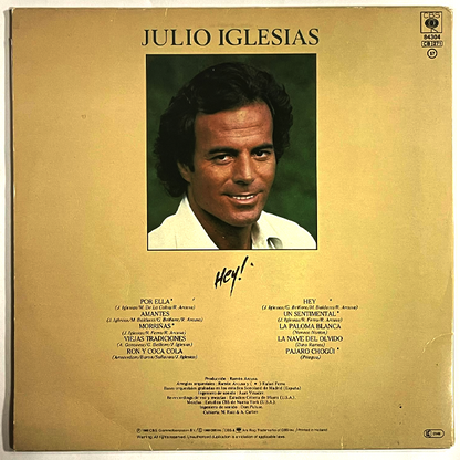 Julio Iglesias - Hey! - LP  (Used Vinyl)