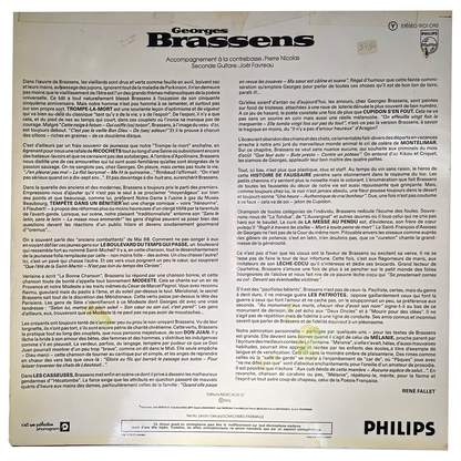 Georges Brassens - Nouvelles Chansons - LP  (Used Vinyl)