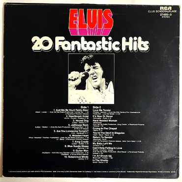 Elvis Presley - 20 Fantastic Hits - LP  (Used Vinyl)