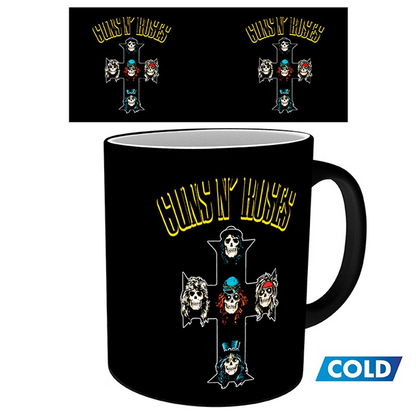 GUNS N ROSES - Mug Heat Change - 320 ml - Cross - mug. Buy now online