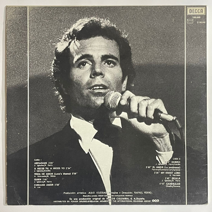 Julio Iglesias - El Amor - LP (Used Vinyl)