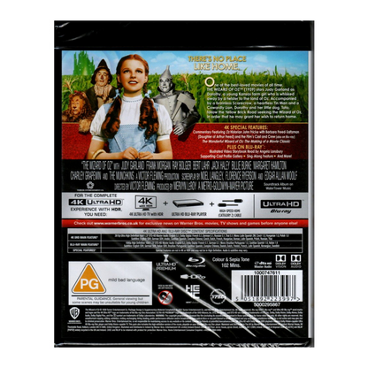 Wizard Of Oz - Blu Ray - 4K
