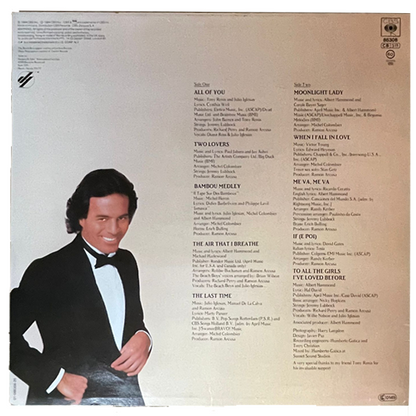 Julio Iglesias - 1100 Bel Air Place - LP  (Used Vinyl)