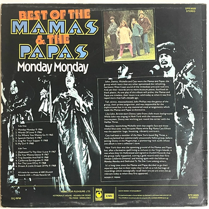 Mamas & the Papas - Best Of The Mamas & The Papas - LP  (Used Vinyl)