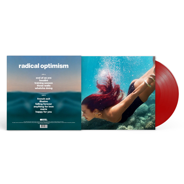 Dua Lipa - Radical Optimism (Limited Edition Cherry Red Eco Color Vinyl) - LP