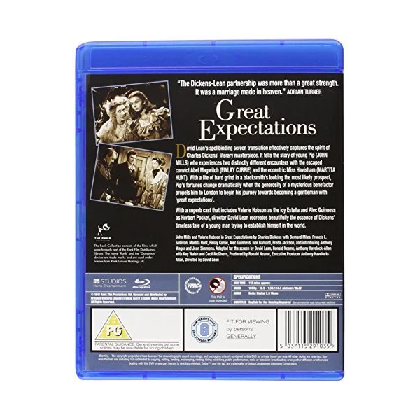 Great Expectations - Blu - Ray