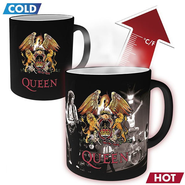 QUEEN - Crest - Mug Heat Change - 320 ml
